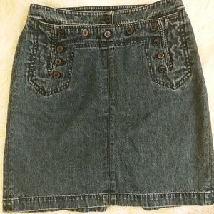 "Ralph Lauren Jean Co" Vintage Jean Min Skirt Size 8